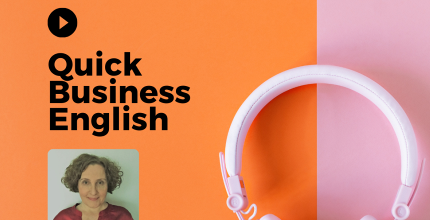 quick business english podcast